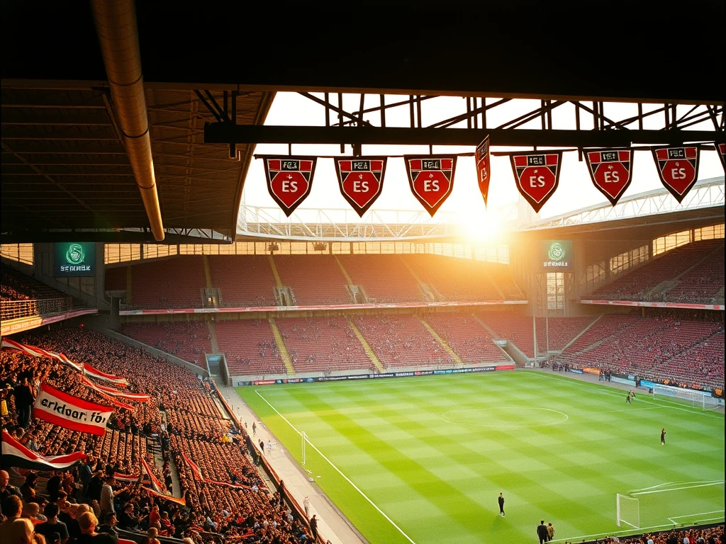 FC St. Pauli und HSV-Fans setzen mit roten Choreografien ein Zeichen gegen den DFL-Adidas-Deal