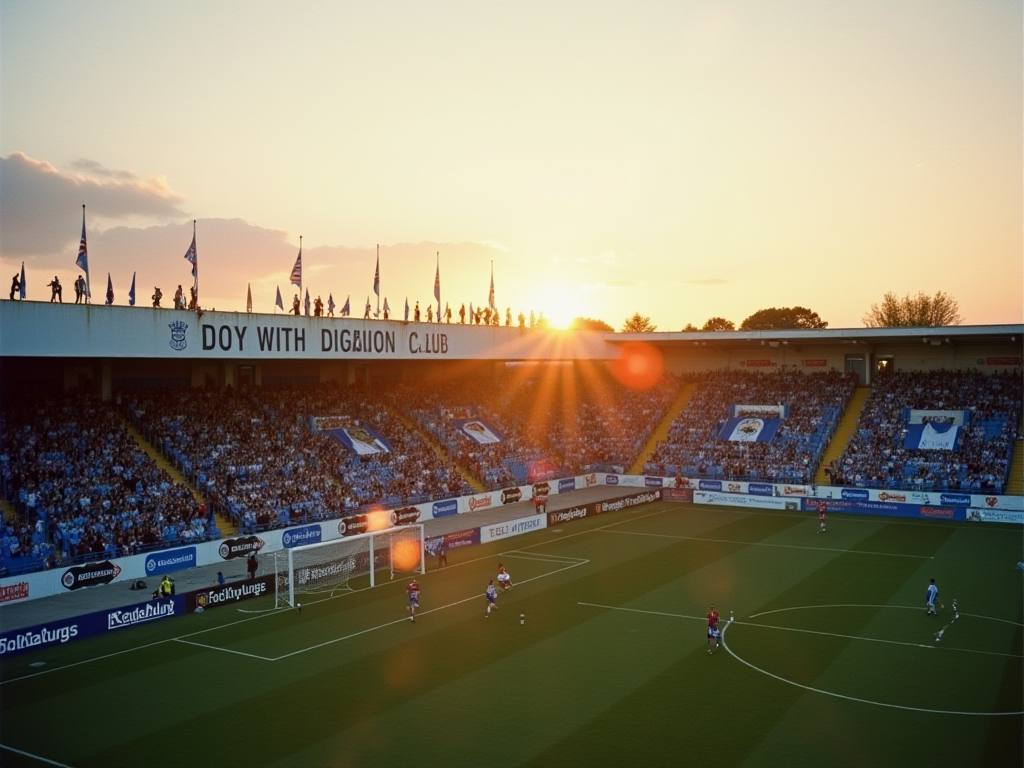 A Memorable Evening at Lyngby Boldklub Stadion