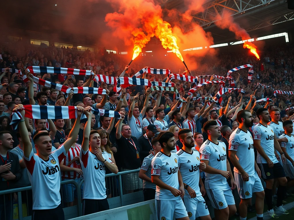Telstar's supporters, known as De Witte Leeuwen, dragen bij aan een unieke sfeer in het Stadion
