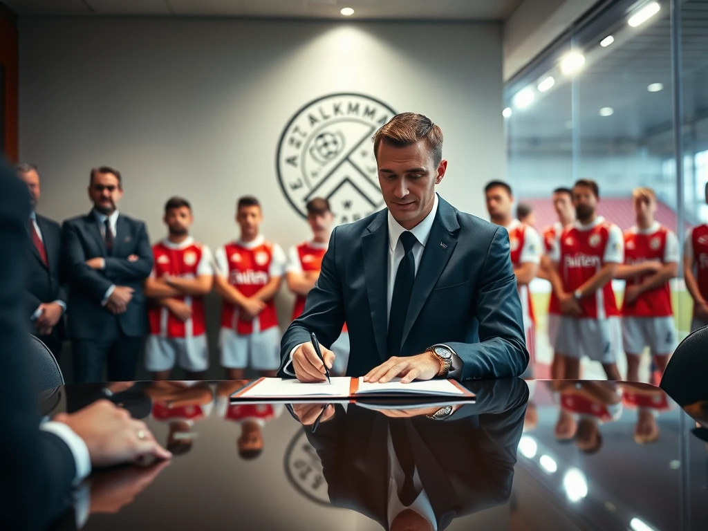 AZ Alkmaar heeft verdediger Sam de Grand (21) voor vier jaar vastgelegd