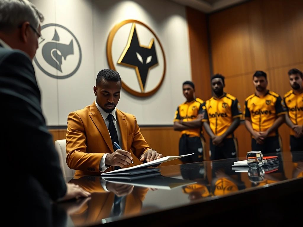 Wolverhampton Wanderers' pre-season training was canceled after striker Tolu Arokodare refused to leave the pitch...
