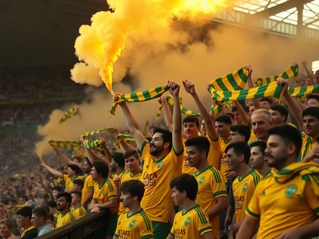 Les Rituels de la Passion : L'Esprit des Supporters au Stade de la Beaujoire