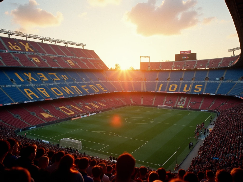 The Blaugrana Beat: A Sensory Immersion into Matchday Rendezvous