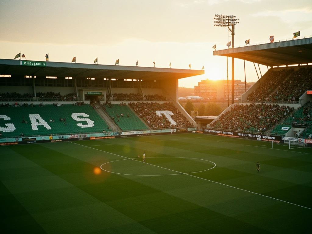 The supporter club Makrillarna is present at Nordic Wellness Arena to cheer on GAIS