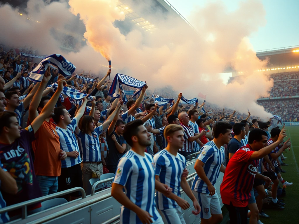 La afición de la Real Sociedad es un componente vital de la cultura del fútbol en San Sebastián