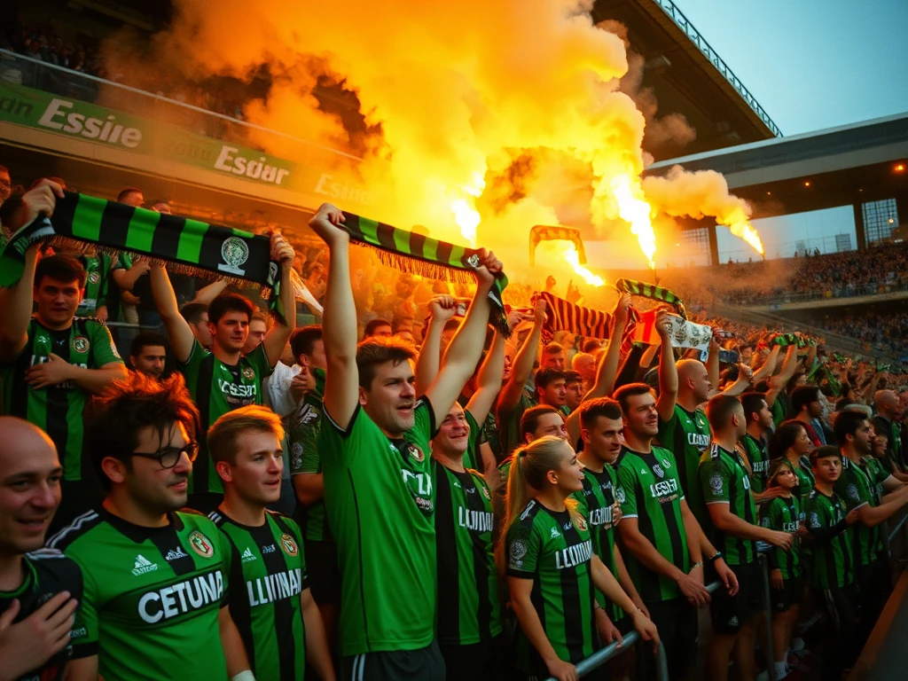 GAIS supporters, known as Gaisarna, have a rich tradition of stadium rituals that create an unforgettable matchday experience