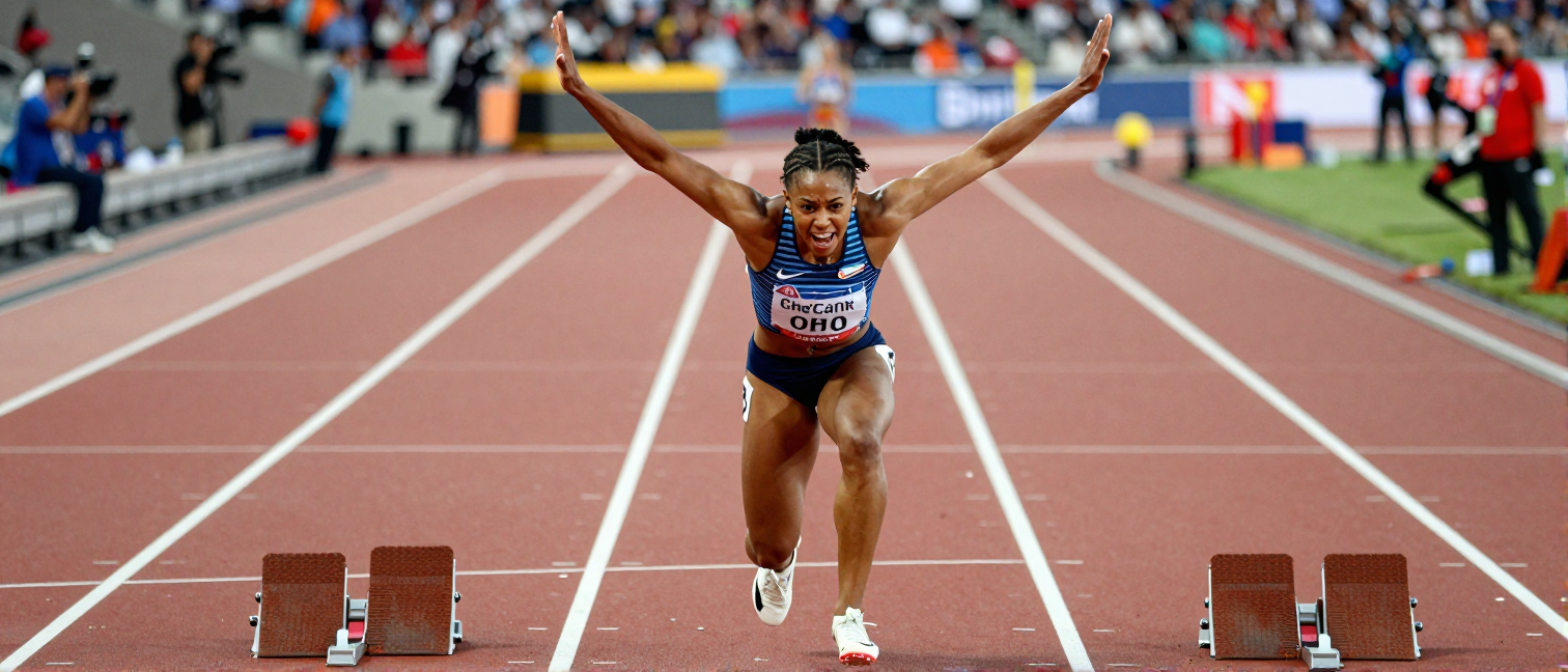 Sha'Carri Richardson narrowly misses 100m win in Eugene