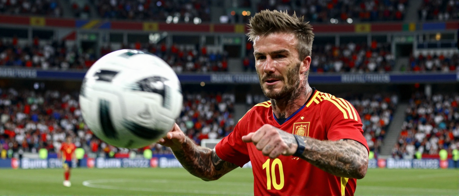 David Beckham cheers Spain on in Euro 2024 semi-final vs France