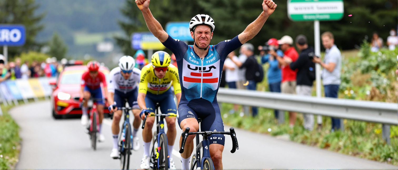 Jasper Philipsen's Sprint Lead Fails to Hold as Mads Pedersen Takes the Front