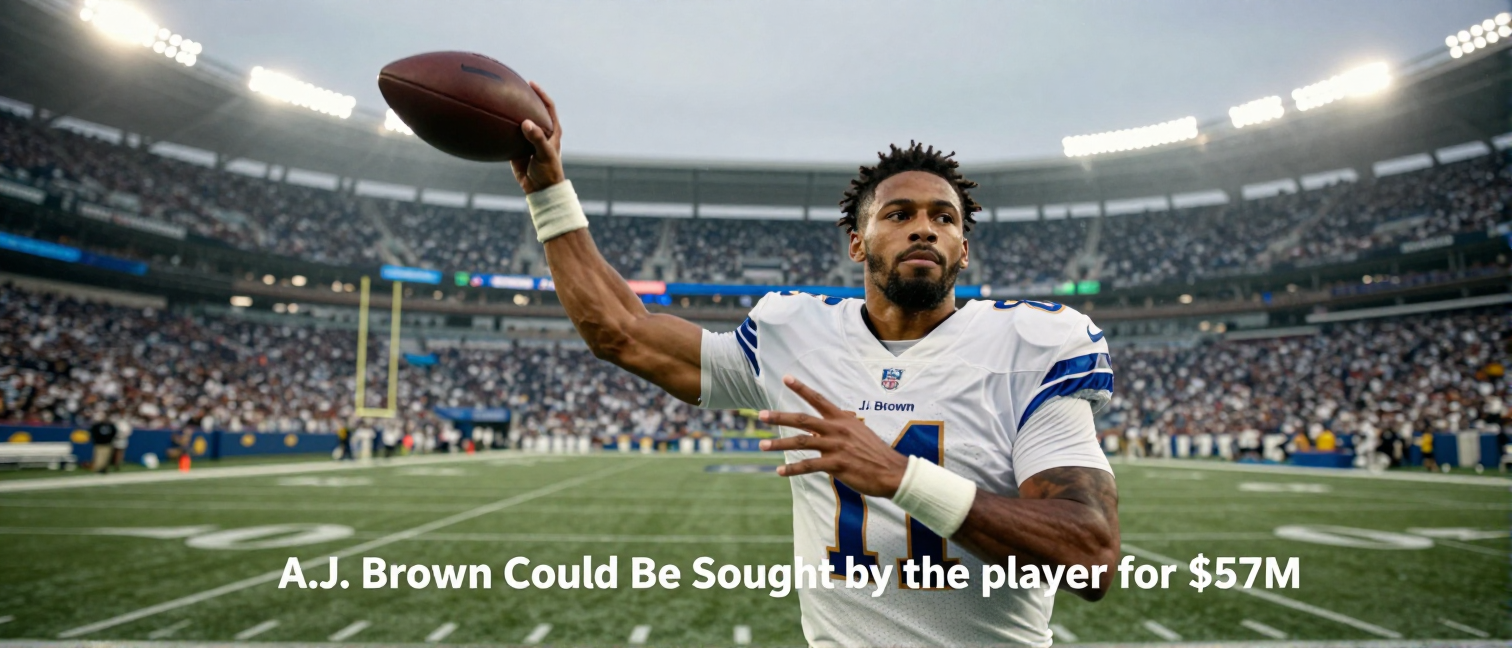 A.J. Brown Could Be Sought by Multiple Teams for $57M