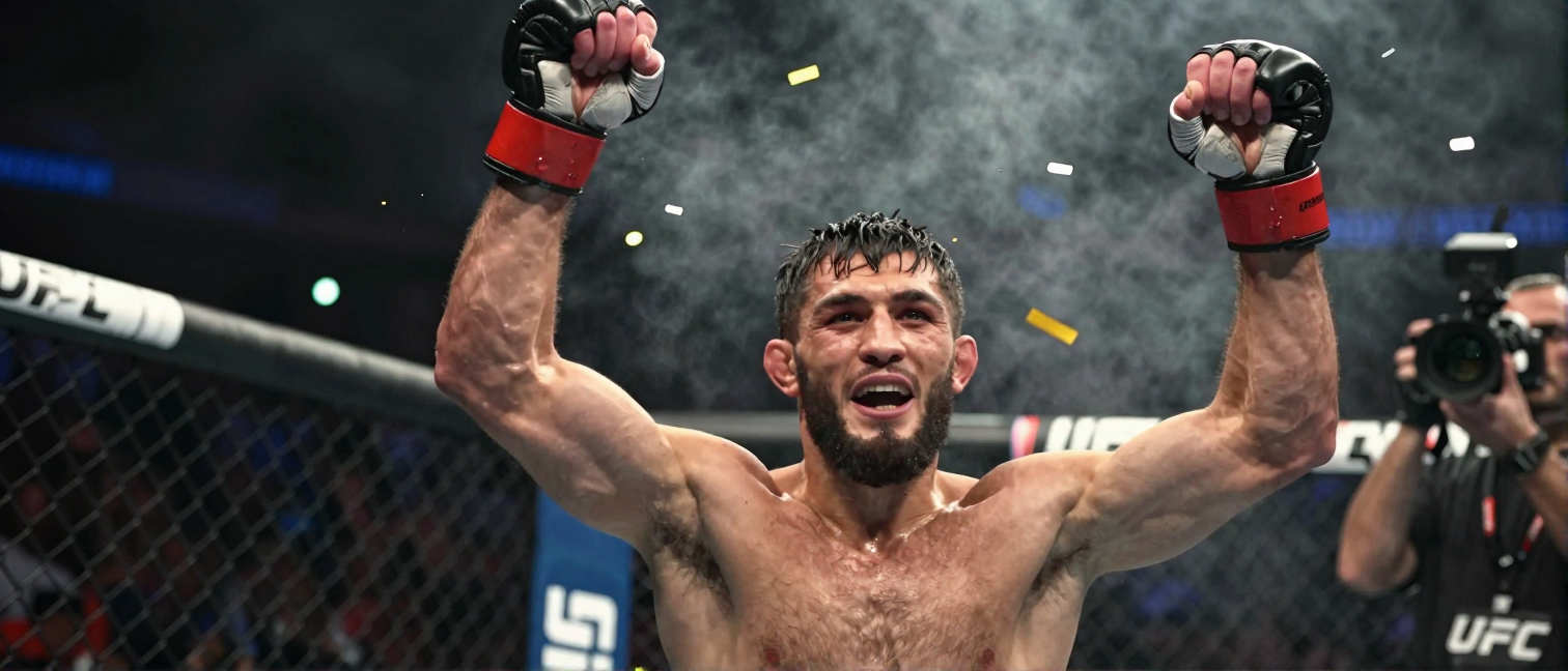 Khamzat Chimaev's Rival Khamzhan Earns Dominant Decision Over Usman in UFC Return