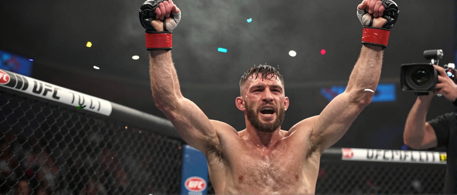 Josh Hokit targets UFC title after Tom Aspinall cut