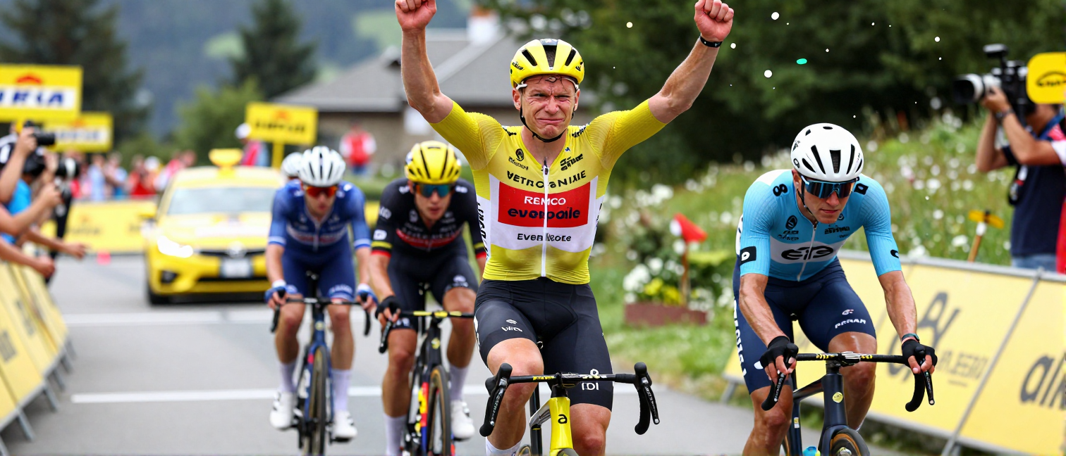 Remco Evenepoel smashes Tour de France stage 16 time trial to beat Pogacar again