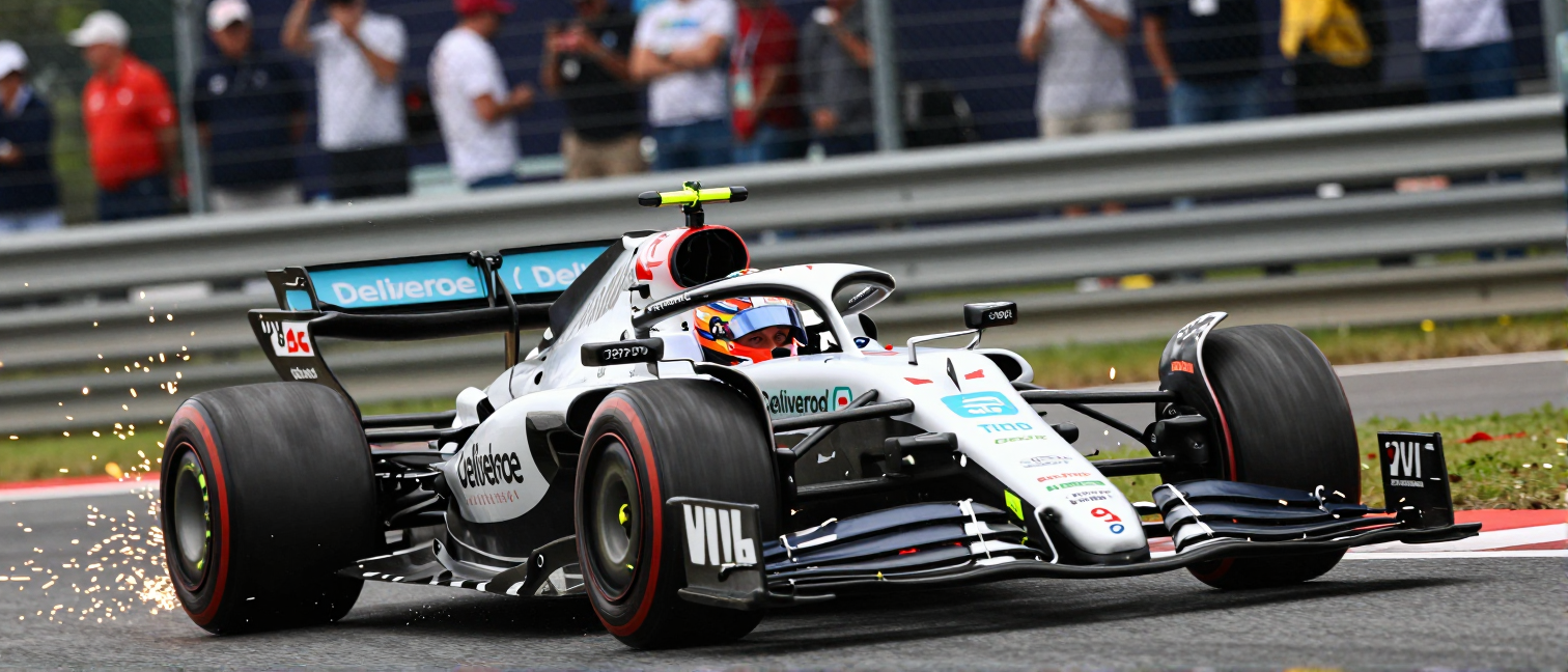 Isack Hadjar jokes he became Max Verstappen’s 'Deliveroo' after Belgian GP tow