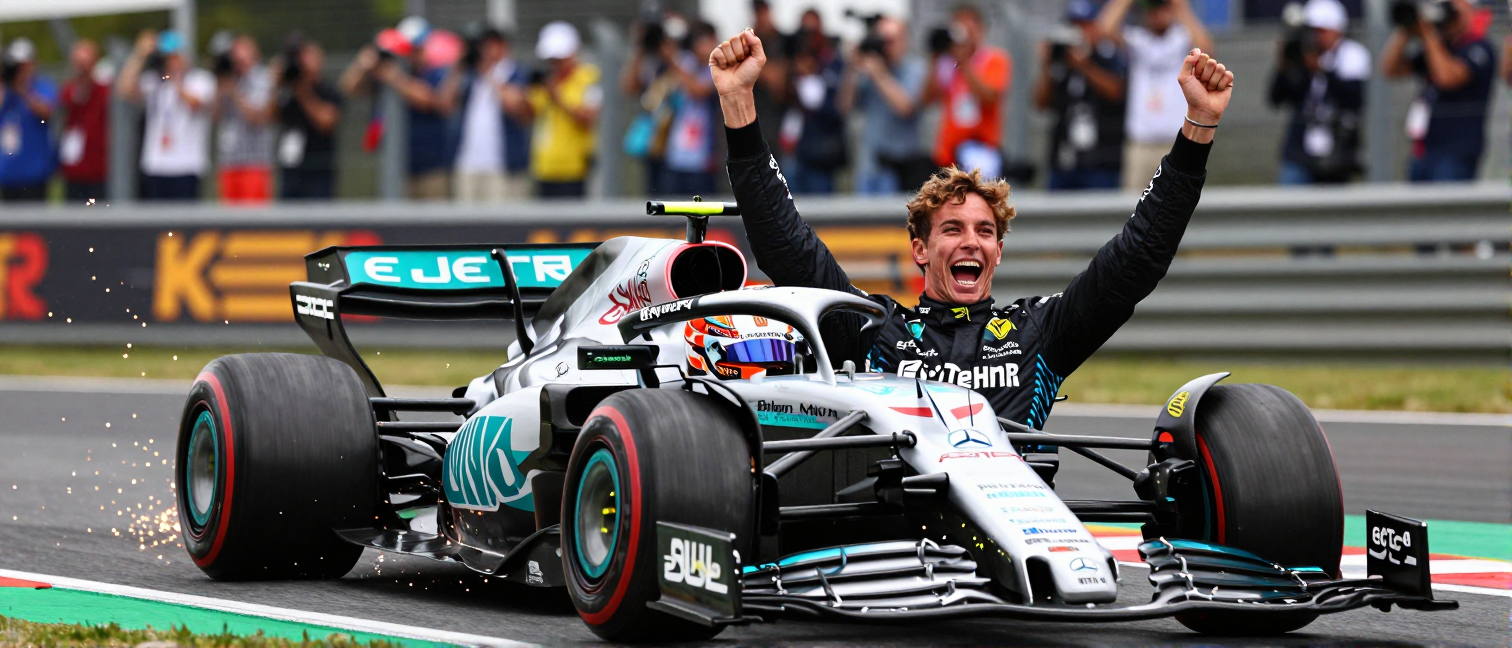 George Russell blames Mercedes car after Belgian GP crash ends F1 title hopes