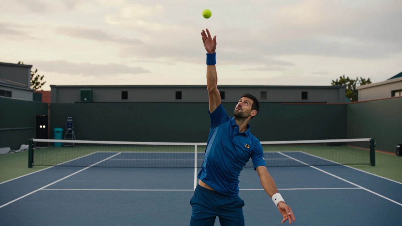 Novak Djokovic Battles Injury