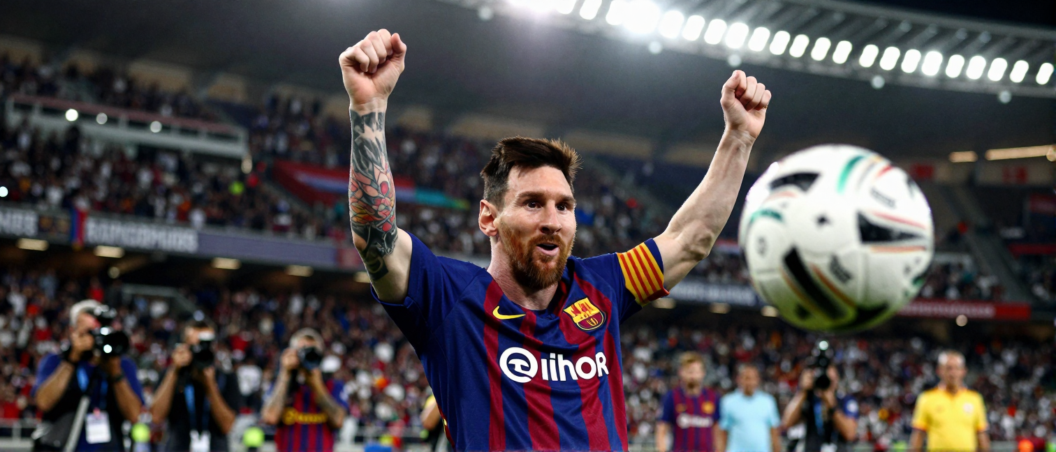 Lionel Messi Leads Argentina to Win, Wife Posts Four‑Word Cheer