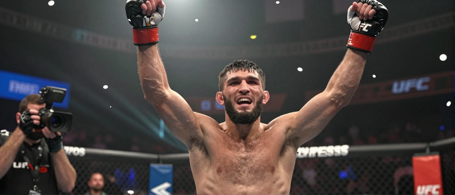 Khamzat Chimaev Shocks UFC Scene After August Title Win Over Du Plessis