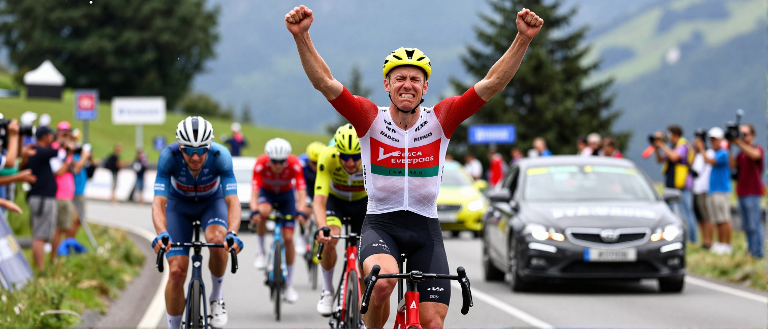 Remco Evenepoel claims 'bittersweet' victory after teammate crashes in road race