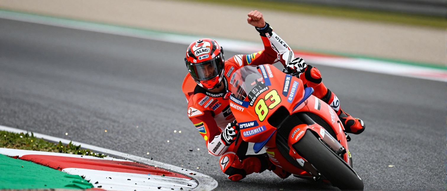Marc Márquez wins 10th Sachsenring MotoGP race but admits mixed emotions after Alex’s crash