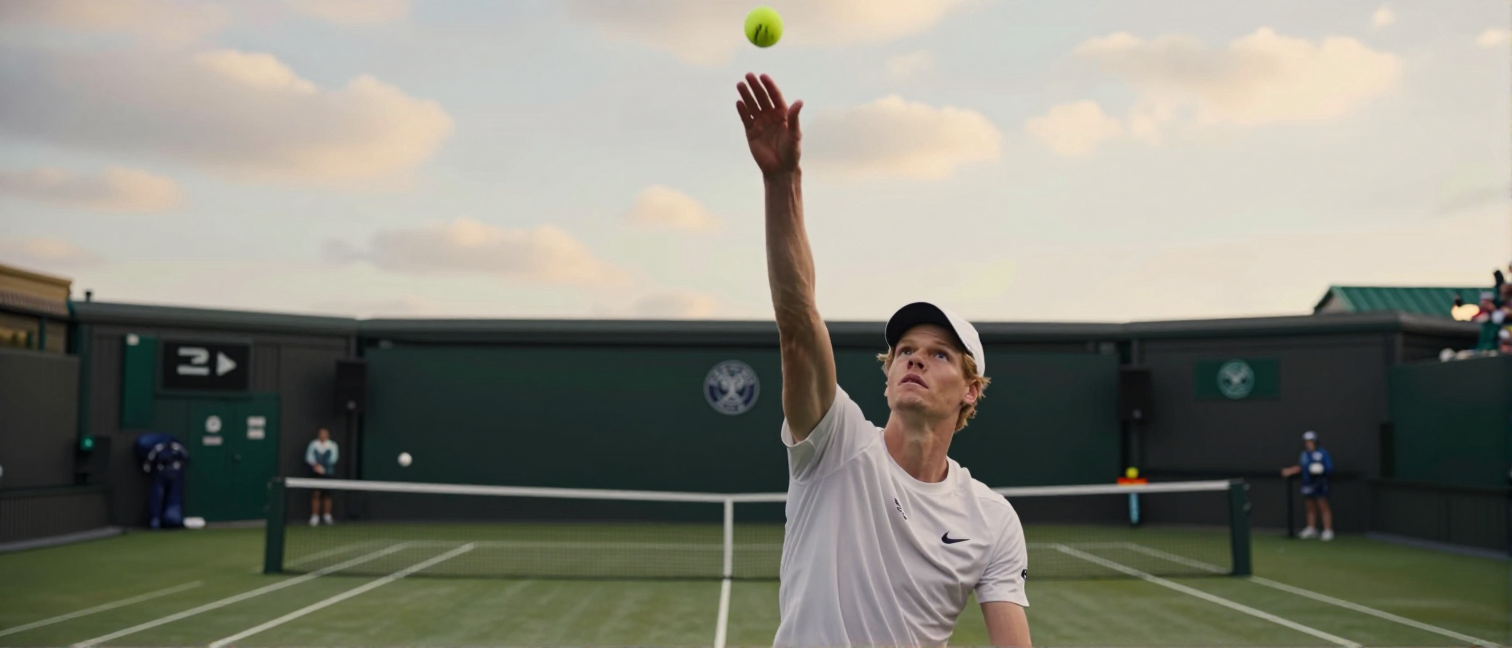 Jannik Sinner doubles Wimbledon aces in 2026 surge after serve overhaul