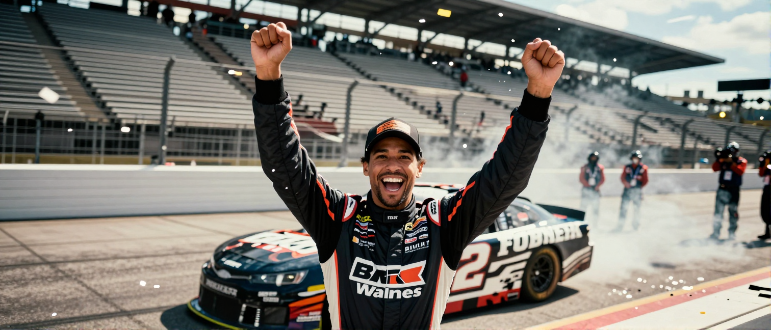 Bubba Wallace Denies Penalty After Yellow Line Move Costs Him 27 Points at EchoPark Speedway