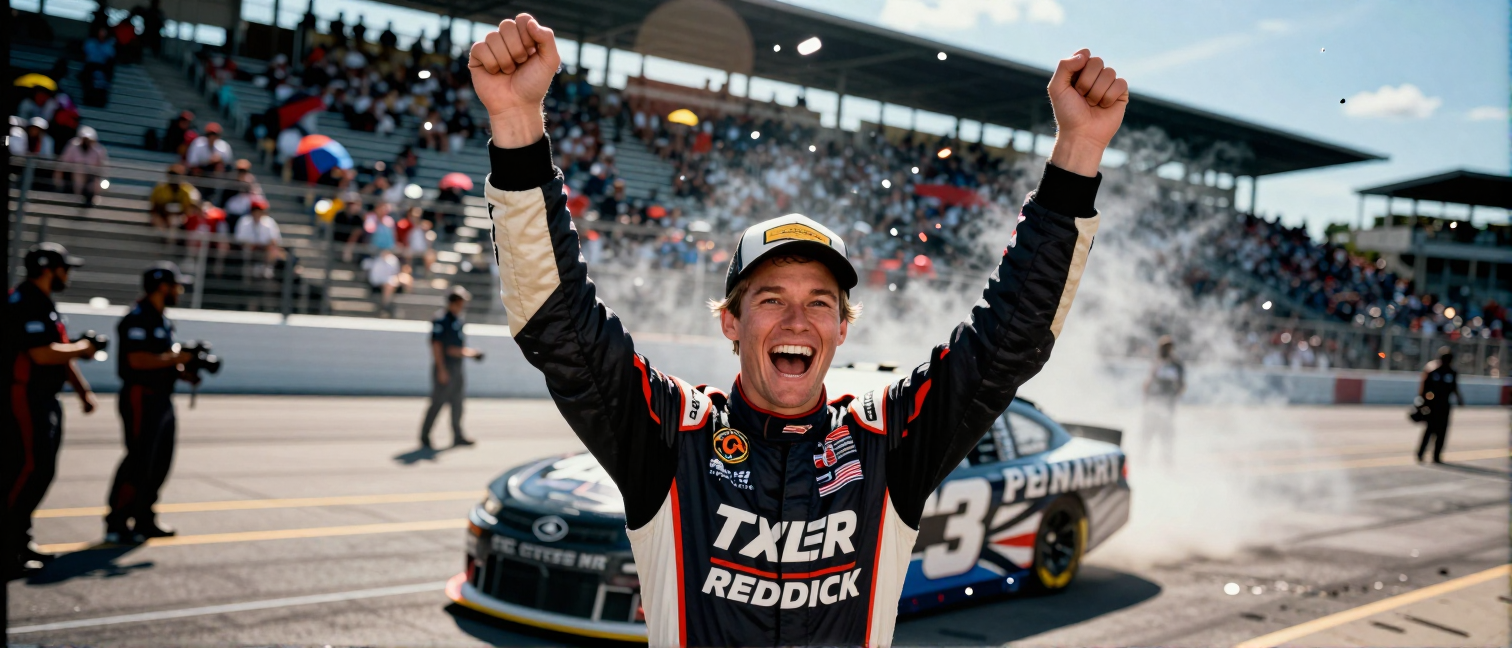 Tyler Reddick Fights Back Against Denny Hamlin's NASCAR Championship Bid