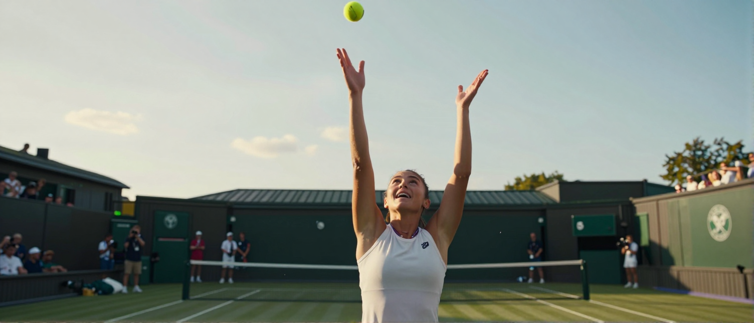 Jasmine Paolini Falls Short at Wimbledon as British Wild Card Fery Advances