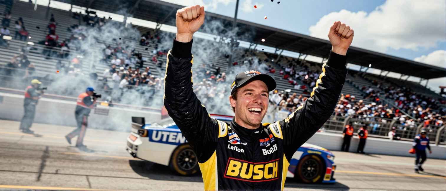 Kyle Busch's Son Wins First NASCAR Race Since Father's Death