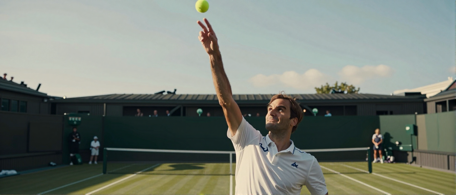 Roger Federer's Twin Daughters Support Cruz Hewitt at Wimbledon