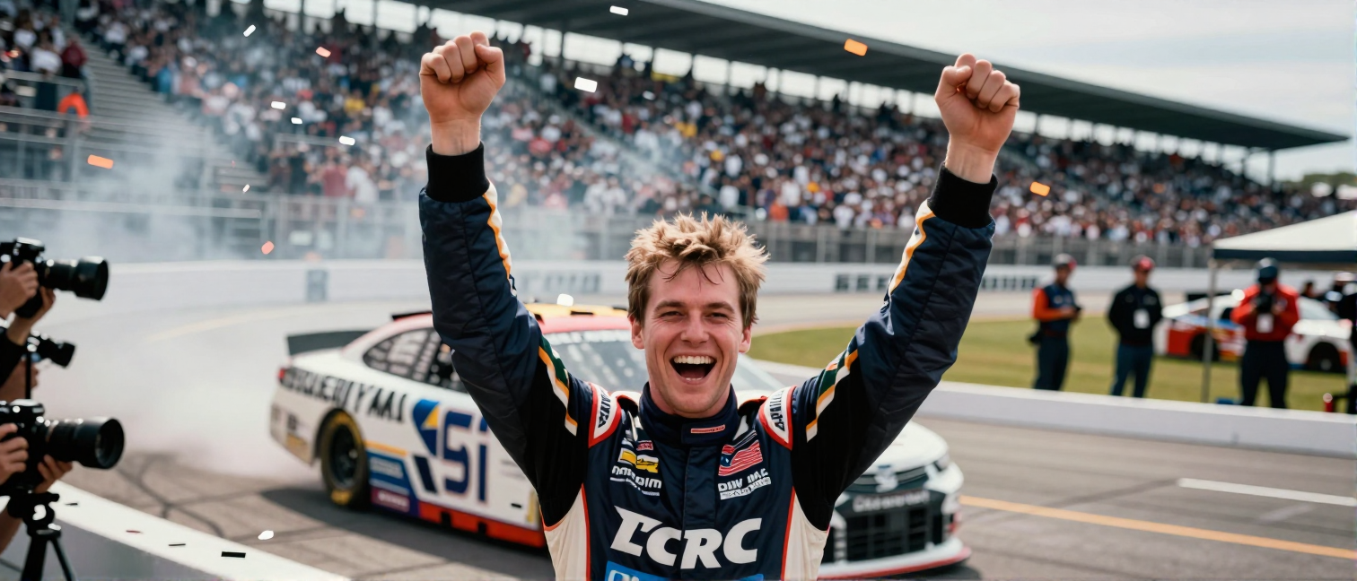 Denny Hamlin clinches ninth all‑time win with Pocono three‑peat