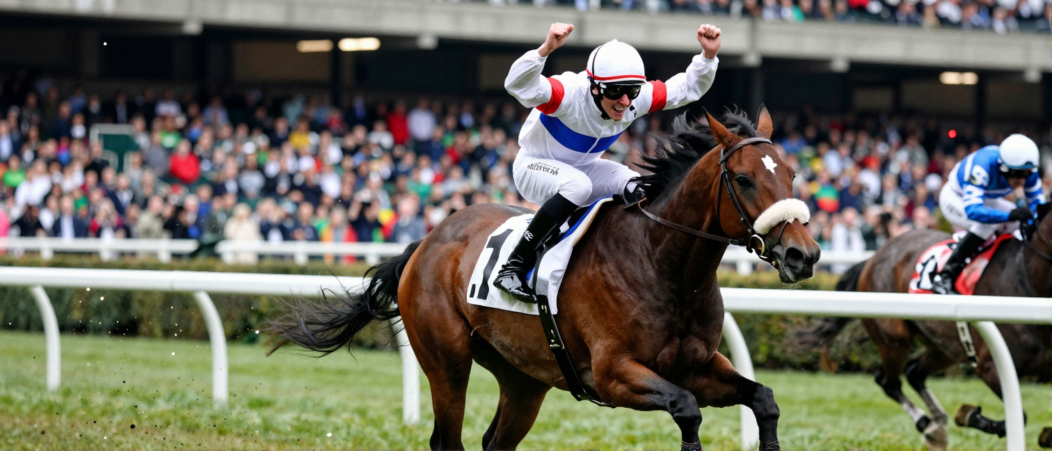 Flavien Prat Rides Splendora to Victory in Molly Pitcher