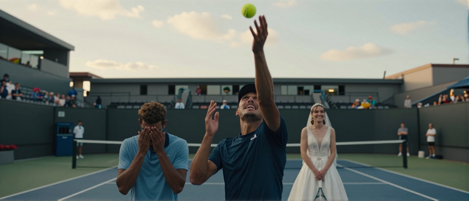 Frances Tiafoe hilariously re-creates Tommy Paul’s tearful wedding moment