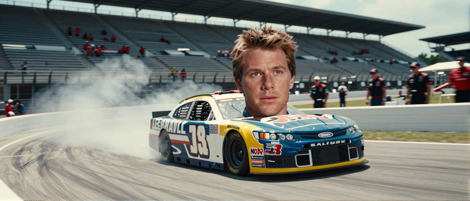 Dale Earnhardt Jr's Grandson Races in Osky