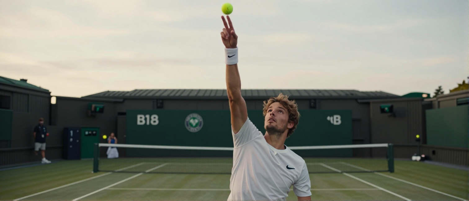 Matteo Berrettini Showcases Slice Mastery at Wimbledon