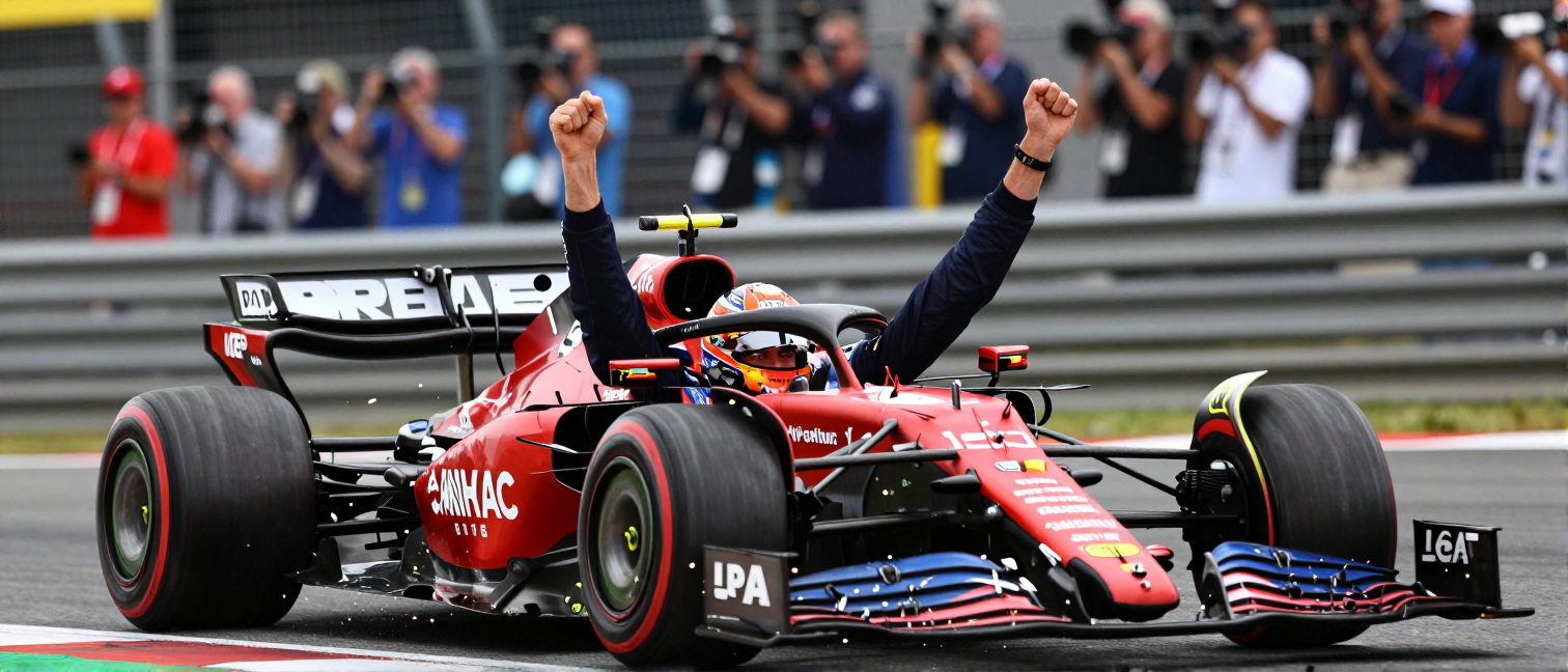 Andrea Kimi Antonelli snatches pole from Max Verstappen in red-flagged Belgian GP qualifying