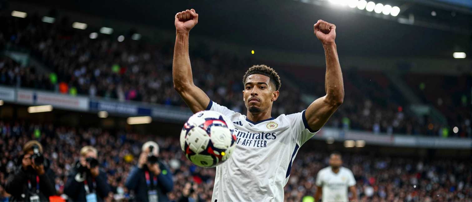 Jude Bellingham Secures Historic Record with Selfless Act for Bukayo Saka's Hat-Trick