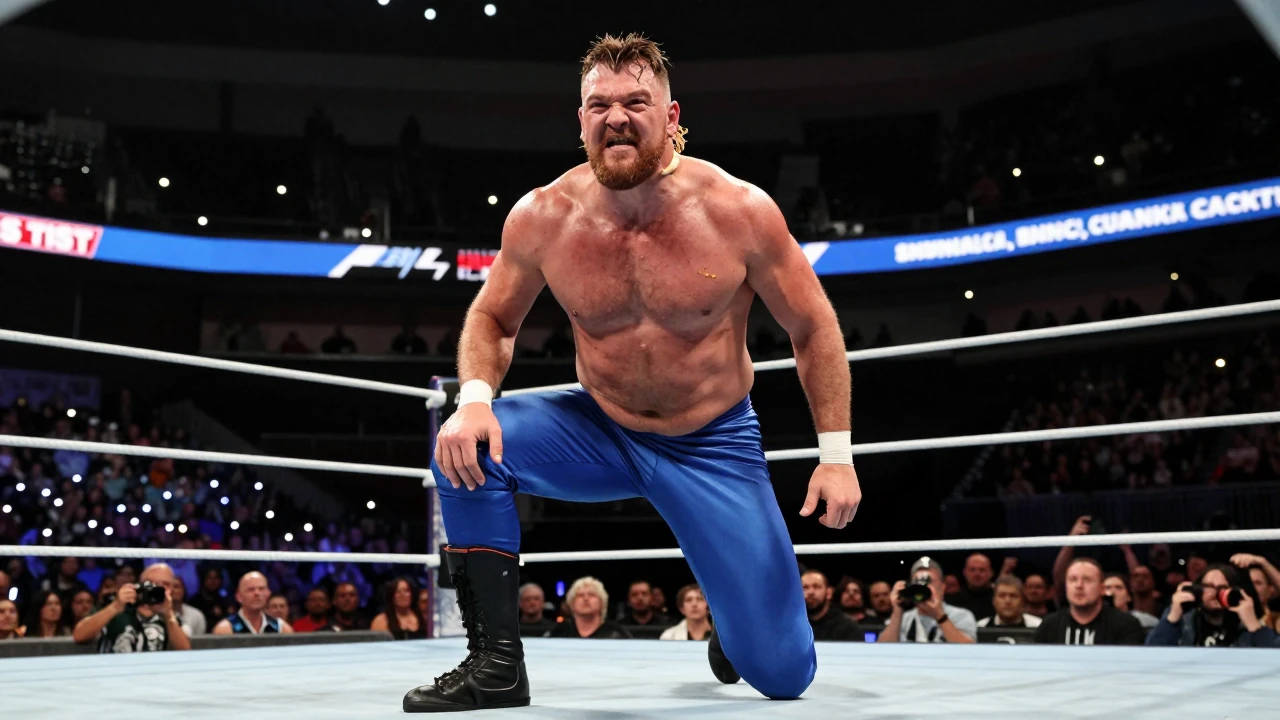 Kevin Owens faces CM Punk tonight after illegal banana peel