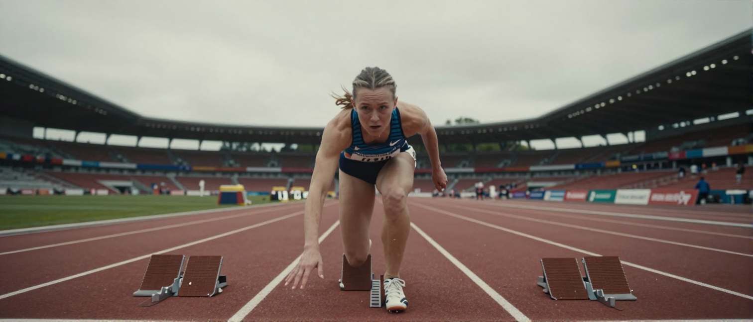 Keely Hodgkinson Walks Off Track Seconds Before Race Due to Start