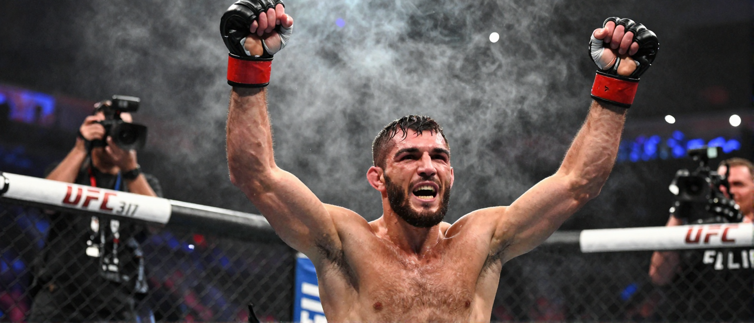 Ilia Topuria Wins Big at UFC 317 with Stunning Oliveira Knockout