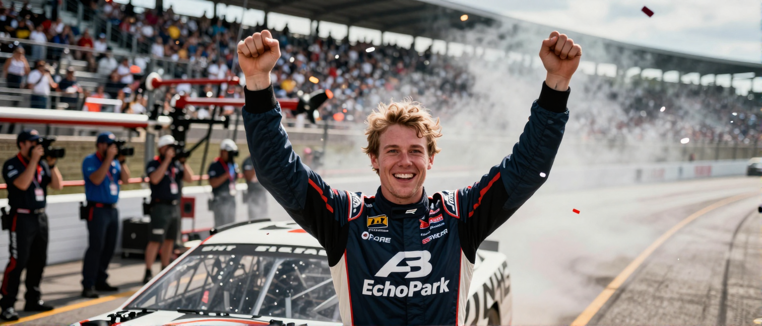 Ryan Blaney Recaps Thrilling EchoPark Road Course Win