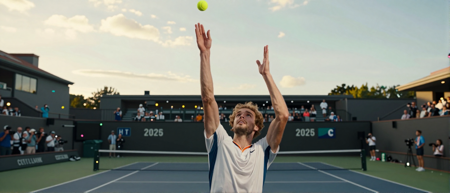 Andrey Rublev Breaks Through with 2026's First Major Win
