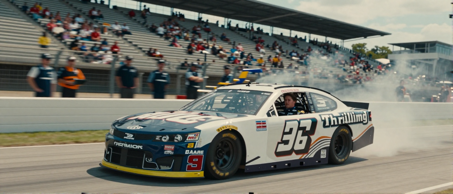 Chase Briscoe Avoids Multicar Wreck in Thrilling NASCAR Near-Miss