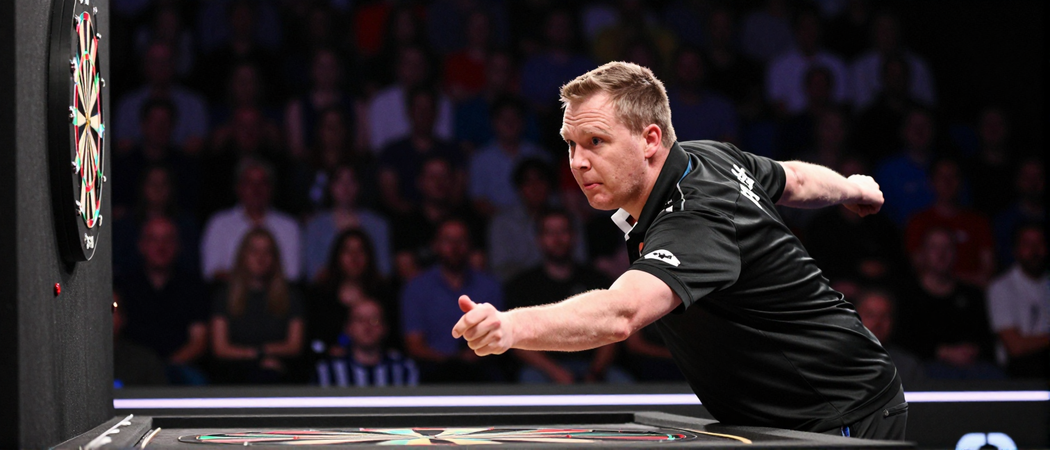 Michael van Gerwen survives scare to defeat Andrew Gilding at World Matchplay 2025