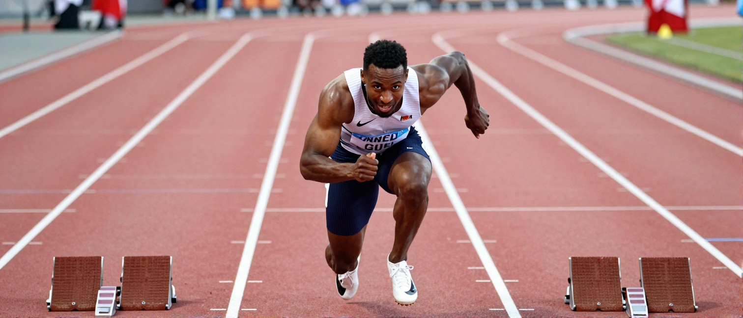 Andre De Grasse Signs Strong at Diamond League Paris