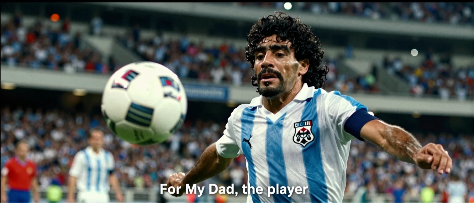 Diego Maradona Jr. Challenges Scaloni: 'For My Dad, Not Just Another Match'