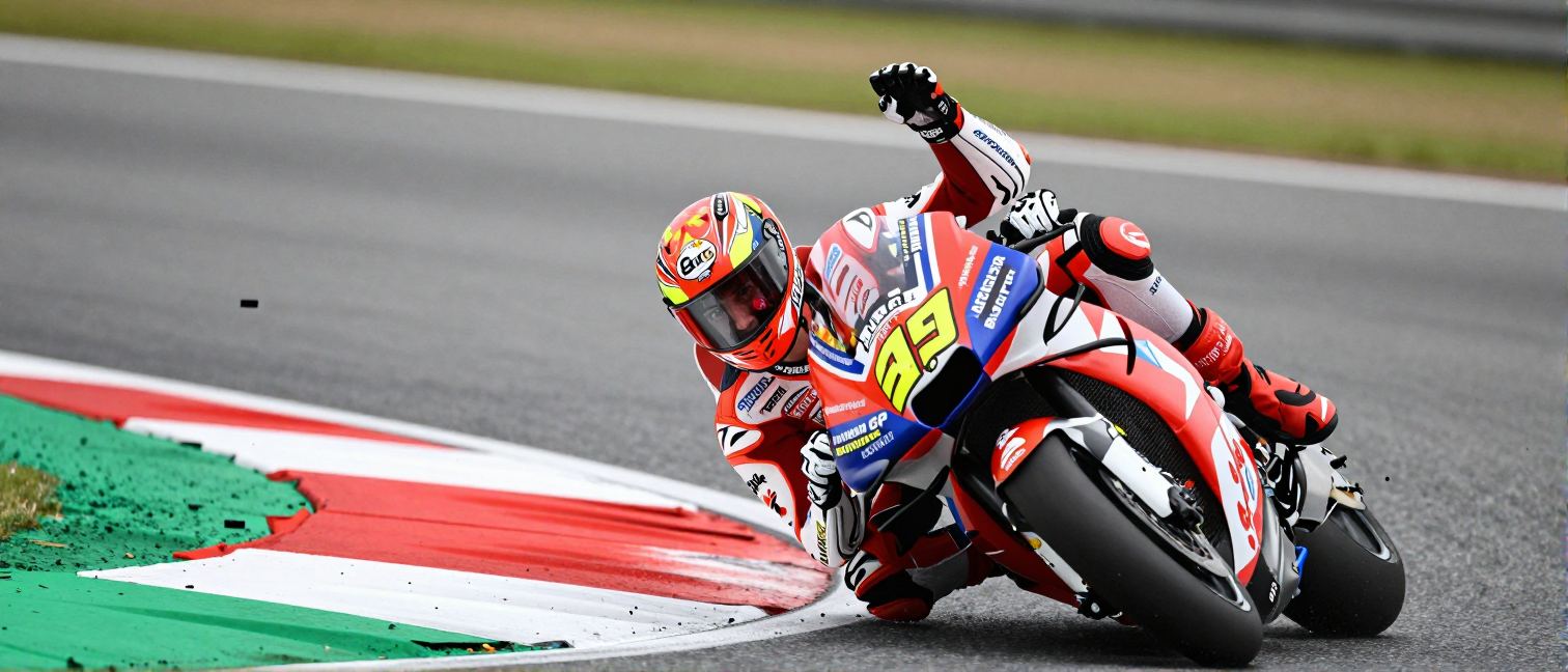 Marco Bezzecchi crashes out on lap 2 of Dutch GP as title defense stumbles