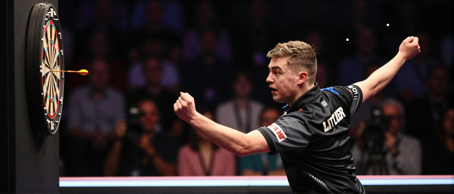 Luke Littler defends Matchplay title with dominant win over Niko Springer
