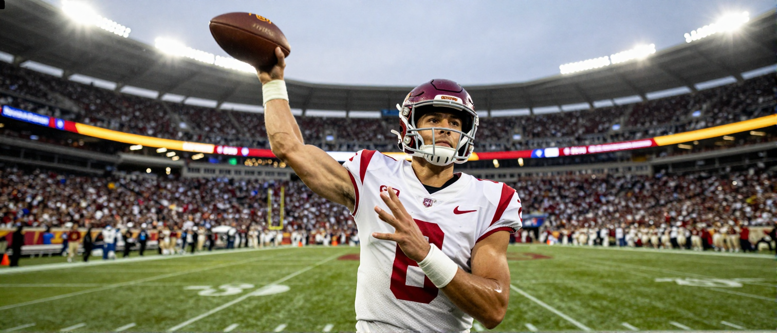 Caleb Williams Leads Young USC Stars in NFL Rankings