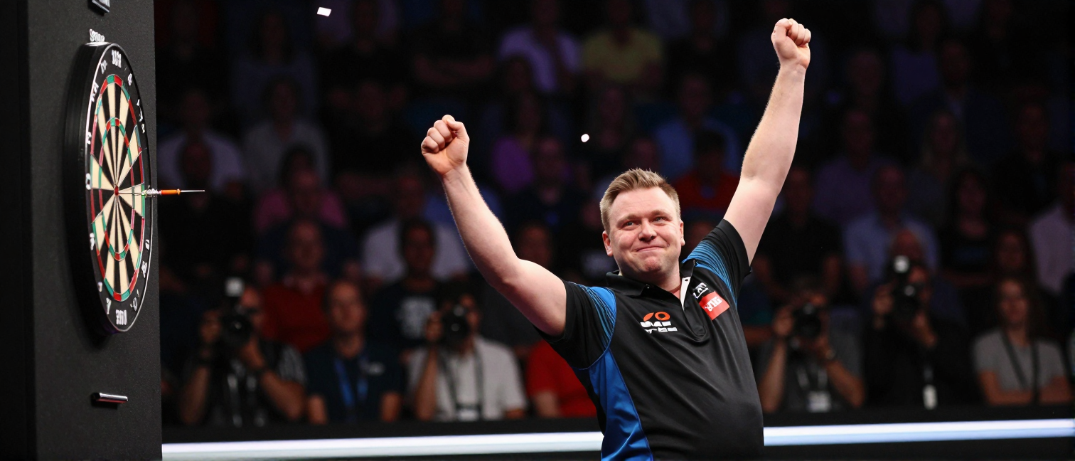 Michael van Gerwen Bounces Back from Big Miss to Win at World Matchplay